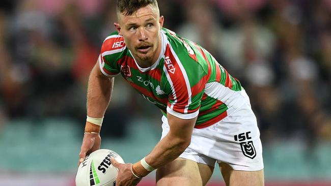 Damien Cook is set for a big year with the Rabbitohs. Picture: Joel Carrett/AAP