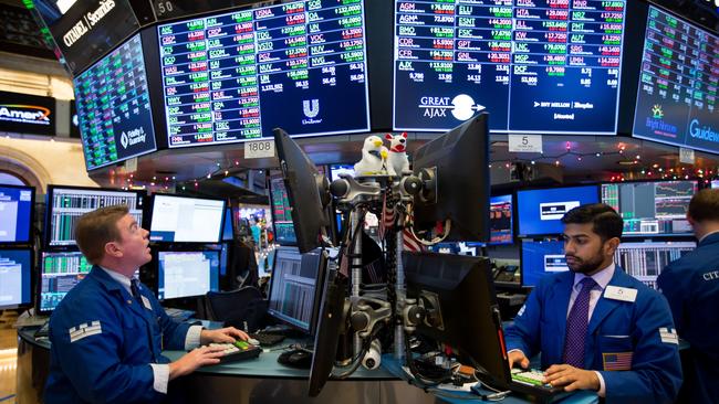 The S&amp;P 500 Index rose by 23.3 per cent in 2024, following a gain of 24.2 per cent in 2023. Picture: Bloomberg