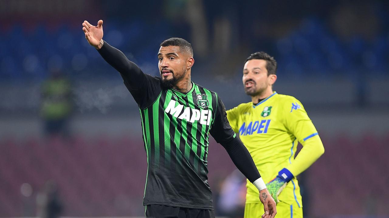 Kevin-Prince Boateng currently plays for Serie A side US Sossuolo.