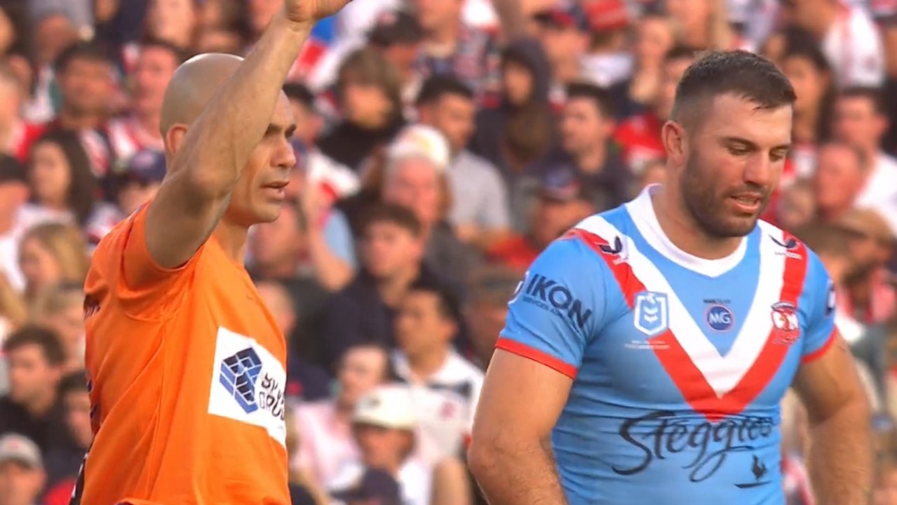 James Tedesco was taken off and didn't return.