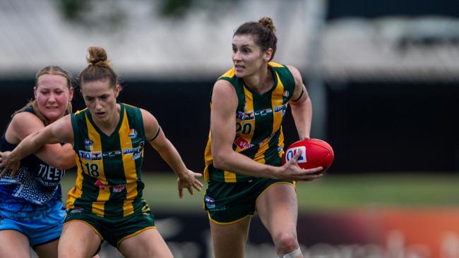 Jasmyn Hewett is a favourite to win the women’s best and fairest. Picture: Pema Tamang Pakhrin