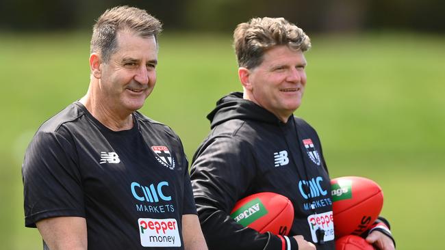 Ross Lyon’s first game as St Kilda coach again will be against the side he last coached, Fremantle. (Photo by Quinn Rooney/Getty Images)