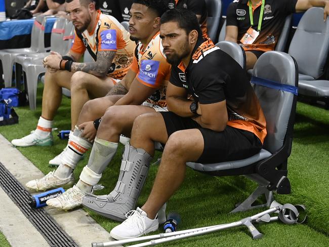 Isaiah Papali'i hasn’t played since round 12. Picture: Ian Hitchcock/Getty Images