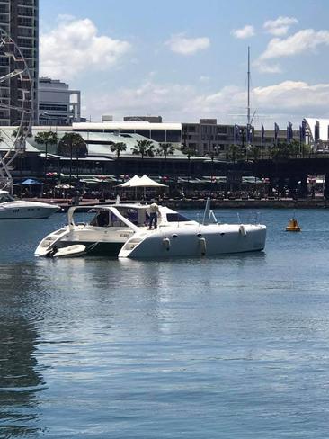 Mon Hardy snapped this picture of the catamaran which was built in Camden South. #SnapSydney #SnapSydney2016 #SnapMacarthur