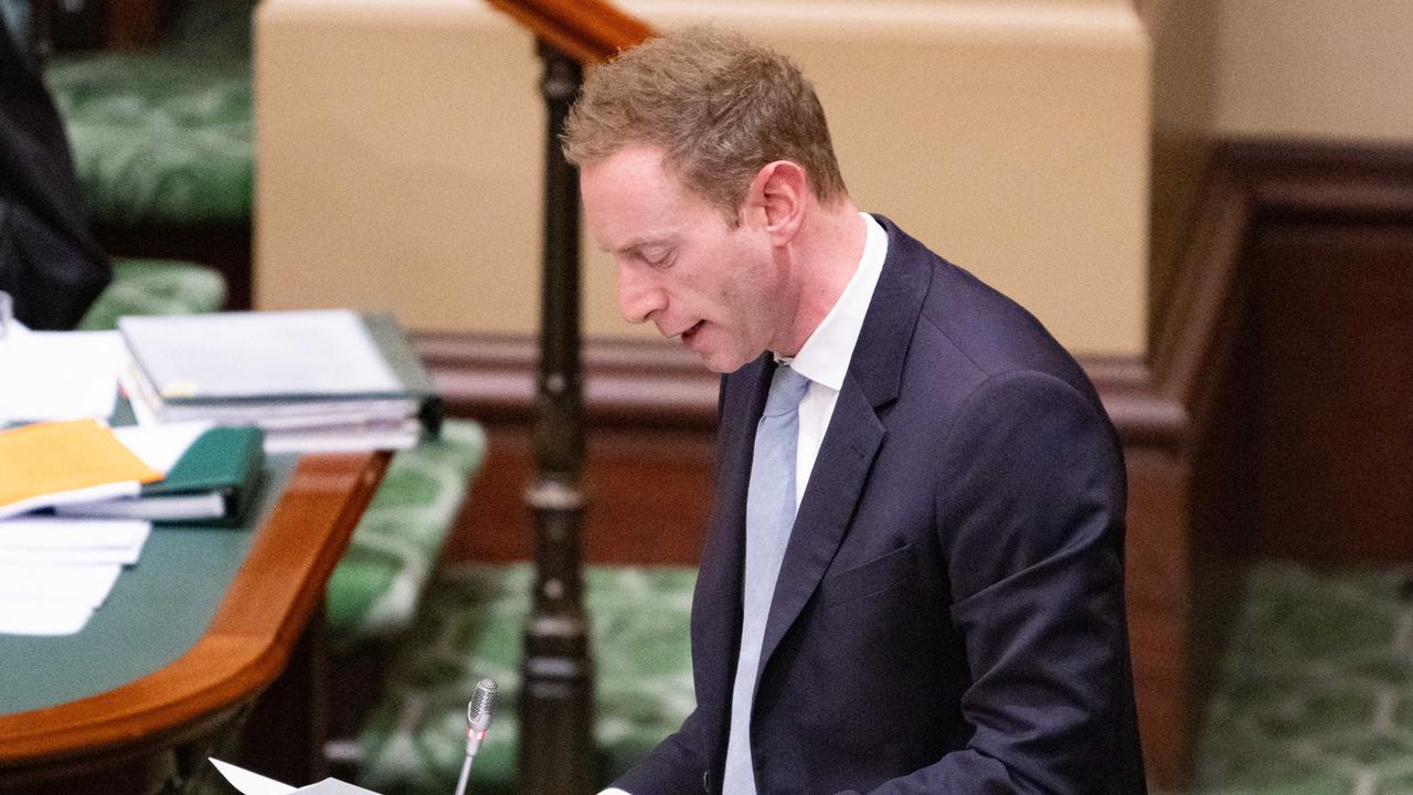 Opposition Leader David Speirs in state parliament. Picture: NCA NewsWire / Morgan Sette