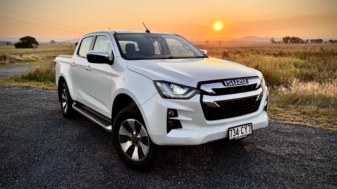 Isuzu’s D-Max LS-U+ Ute has a 3.5 tonne towing capacity and a payload of 988kg.