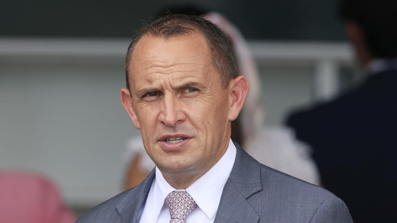 Trainer Chris Waller couldn’t be happier with Nature Strip’s barrier trial at Rosehill on Thursday. Picture: Getty Images