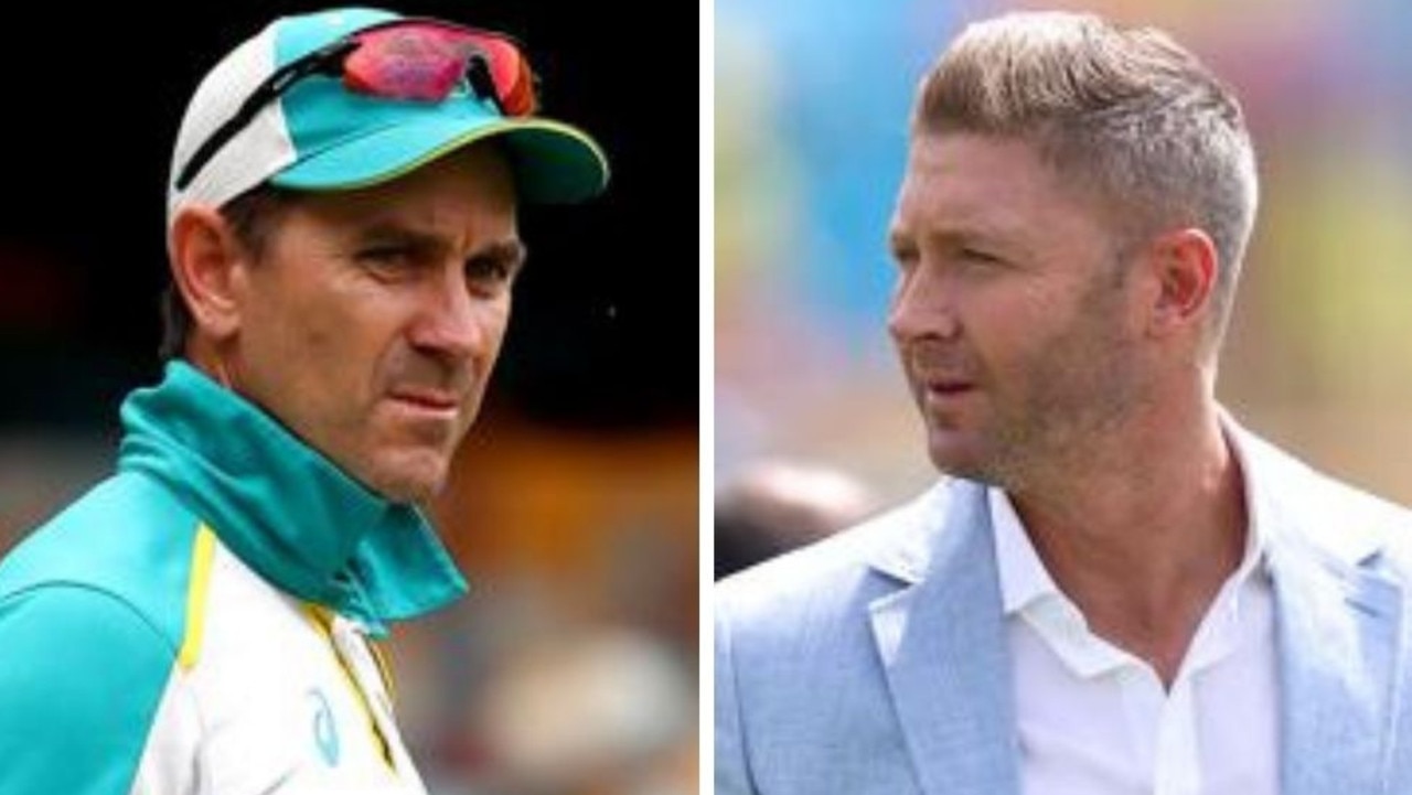 Michael Clarke has blown up over the Justin Langer leak.