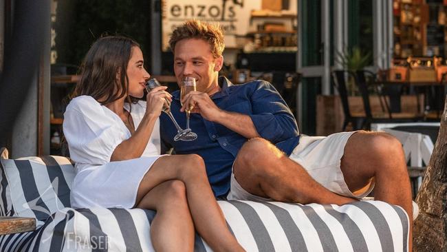 Romantic comedy "He Loves Me Not" is being shot entirely on the Fraser Coast and stars Rhiannon Fish and Lincoln Lewis.