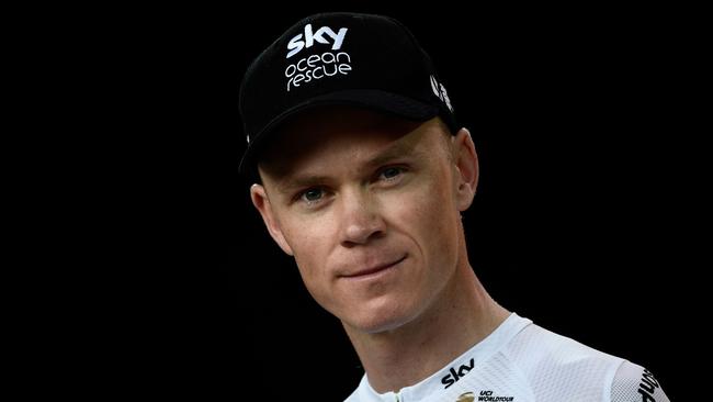 Chris Froome cleared the air with an open letter to the French public. Picture: AFP