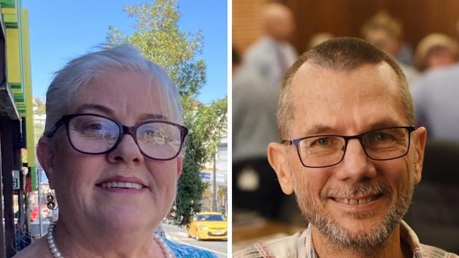 Gympie councillor Dan Stewart (right) has rejected claims by councillor Dolly Jensen that $500,000 is being spent on “office furniture” for council staff, saying the expenditure is largely for remodelling to improve the work space for relocated staff.