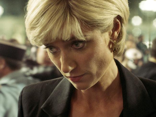 Elizabeth Debicki’s performance as Princess Diana was striking. Picture: Netflix