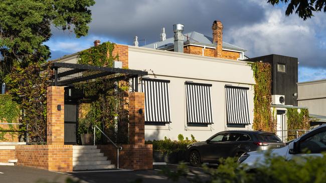 The entrance from the car park to the Royal Hotel in North Toowoomba, Thursday, May 26, 2022. Picture: Kevin Farmer