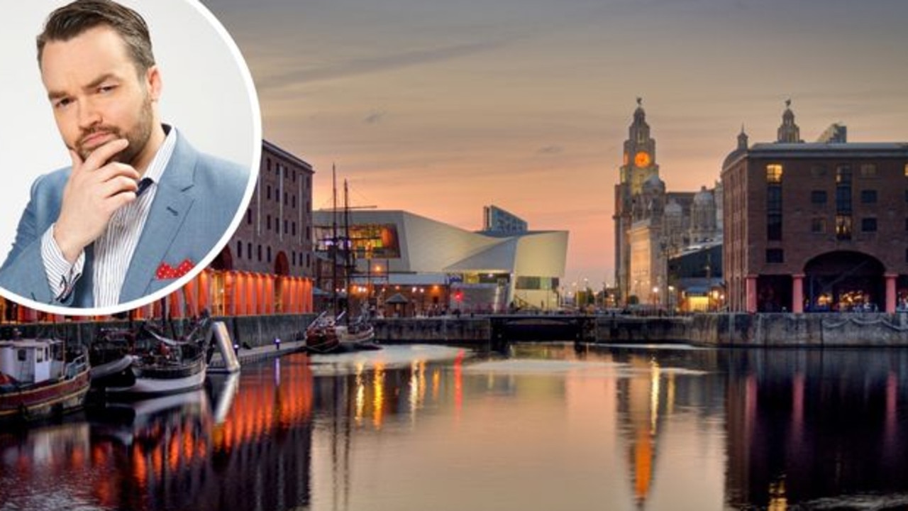 The English city of Liverpool is situated on which river?
