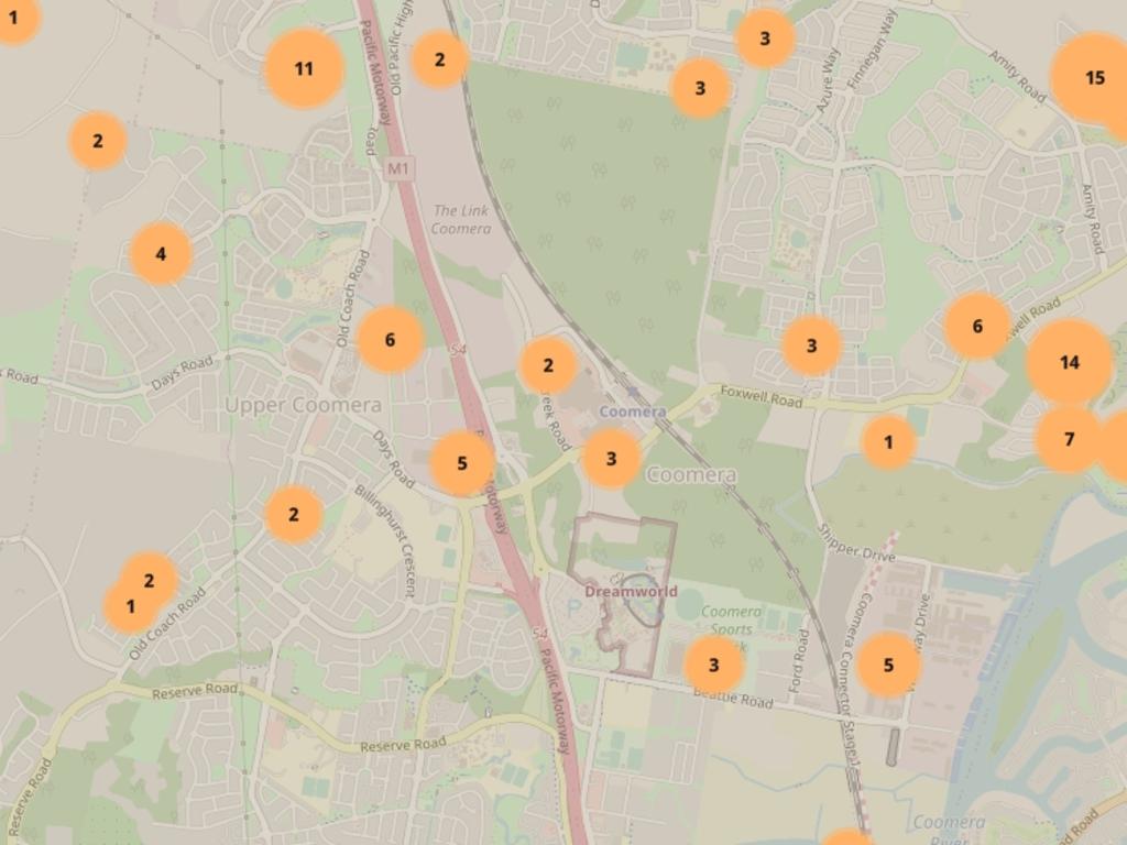 Mapping show Gold Coast fire ant infestations | Herald Sun