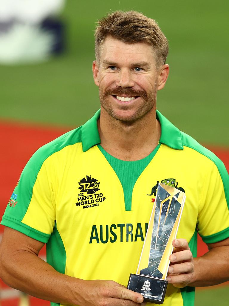 Warner starred at the T20 World Cup.