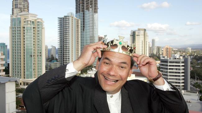 Tom Tate overlooks Surfers Paradise from the Islander Resort with plans to rule the roost by developing a separate council.