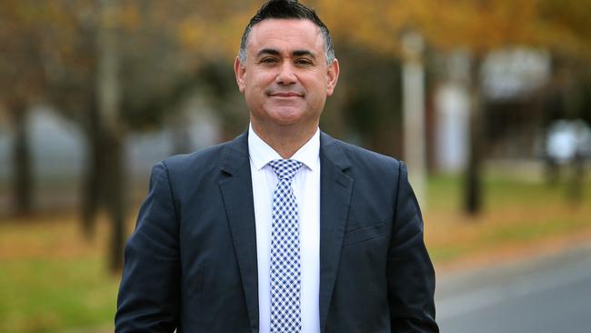 John Barilaro wrote on his CV he was board director of a project that never took off. Picture: Kym Smith