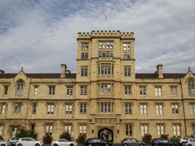 MELBOURNE, AUSTRALIA - NewsWire Photos MAY 07, 2021:  Queen's College, part of The University of Melbourne, is seen in Melbourne, Victoria. Picture: NCA NewsWire / Daniel Pockett