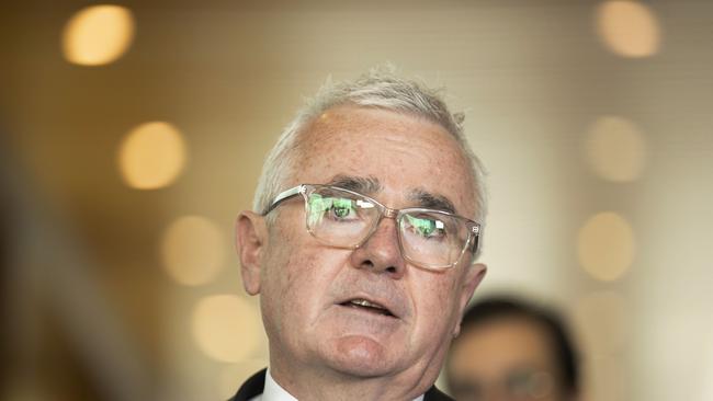 Independent MP Andrew Wilkie wants a full investigation into allegations levelled against Hillsong. Picture: NCA NewsWire / Gary Ramage