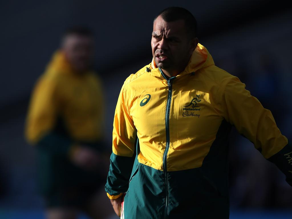 Kurtley Beale ahead of Australia’s clash with Scotland, his first game in Wallaby gold since the 2019 RWC. Picture: Ian MacNicol/Getty Images