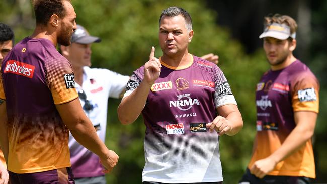 Anthony Seibold has already proven himself a bold coach. (AAP Image/Darren England) 