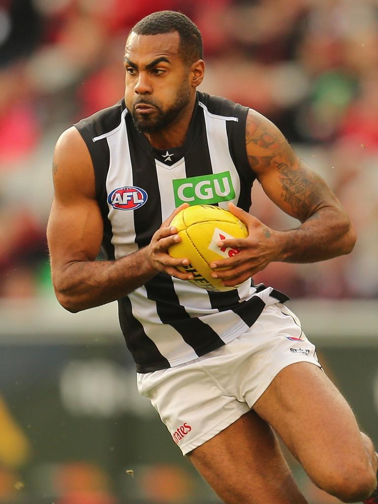 Heritier Lumumba has levelled new allegations at Collingwood. (Photo by Scott Barbour/Getty Images)