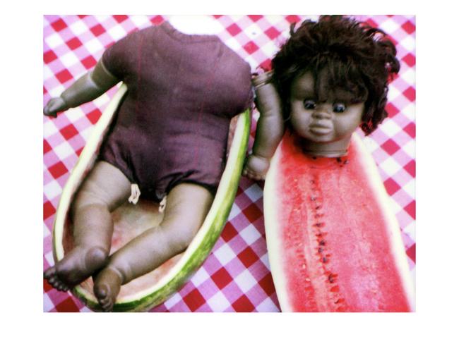 Destiny Deacon, Meloncholy 2000. Courtesy of the artist © Destiny Deacon
