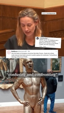 One Nation MLC Sarah Game's petition to move 'confronting' nude sculptures