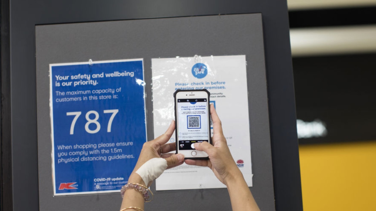 Check-in cards are an alternative to checking in with a smart phone. Picture: Getty Images