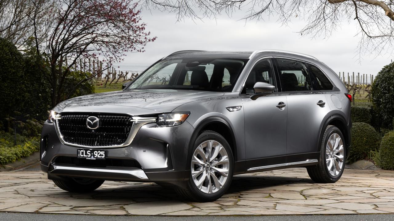 Mazda is attempting to move upmarket with a range of new SUVs such as the CX-90.