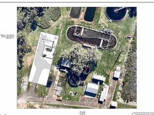 Gladstone regional council plans for the Boyne Sewage Treatment Plant upgrade. Picture: Contributed