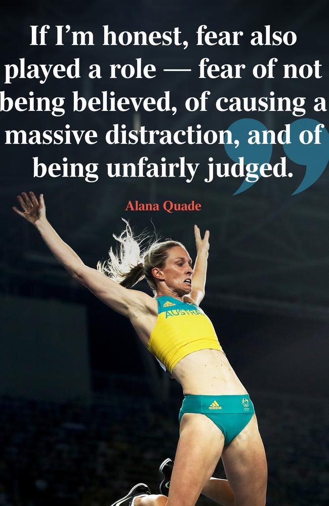 Alana Quade quit Parnov’s Perth squad, but not the sport, in 2013.