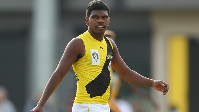 Maurice Rioli is unlikely to come in for the Tigers just yet. Picture: Getty Images