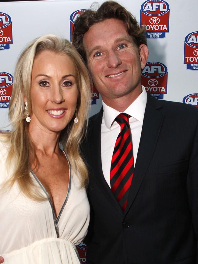 Tania and James Hird