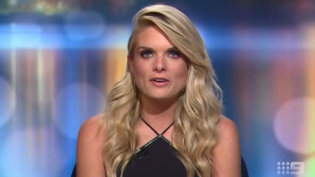 Erin Molan. Picture: Channel 9