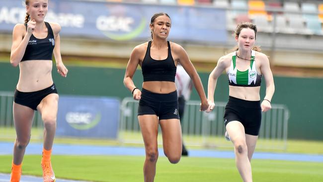 Queensland track and field state titles Saturday March 15, 2025. Picture, John Gass