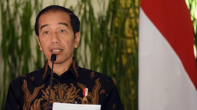 Indonesian President Joko Widodo. Picture: AP