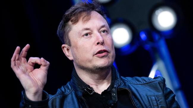 Elon Musk has weighed in on the impacts of crypto trading on mental health. Picture: AFP