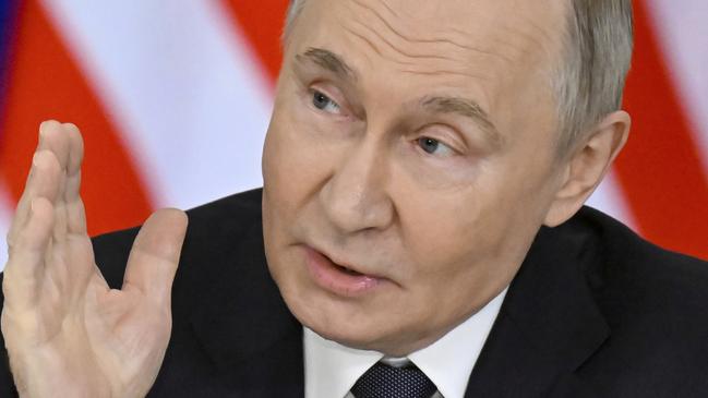 Russian President Vladimir Putin. Picture: Alexander Nemenov/AP