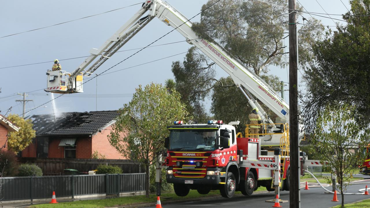 The June 19, 2023 blaze destroyed the Whittington home. Picture: Alan Barber