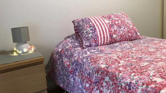 Plympton “female” room on Airbnb. Picture: Supplied