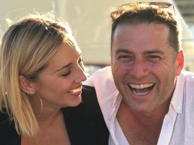 Jasmine and Karl Stefanovic. Picture: @jasyarby/InstagramSource: https://www.instagram.com/p/B1CucZSFiAJ/