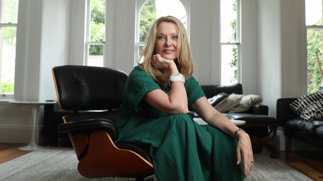 Writer Anna Funder at her home. Picture: John Feder/The Australian.