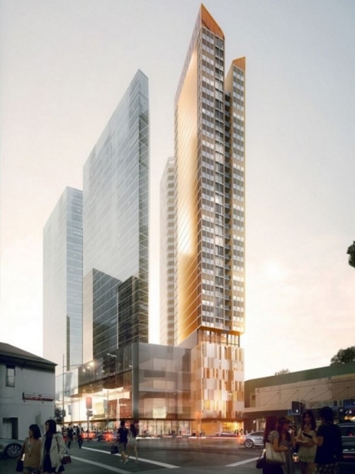 A hotel is proposed for 55 Aird St Parramatta.