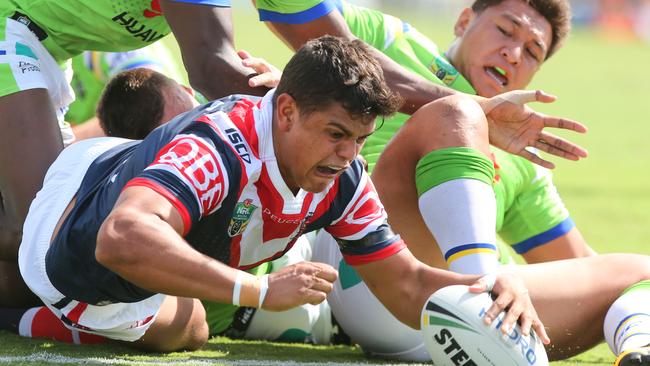 Latrell Mitchell had a decent match despite his side’s eventual loss.