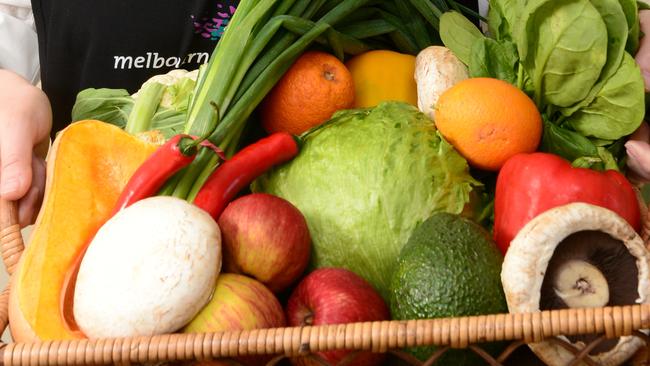 Food rescue charity SecondBite helps people in need get access to fresh fruit and vegetables. Picture: Lawrence Pinder