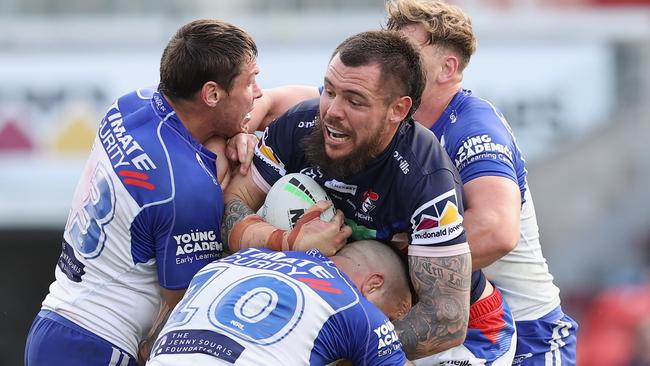 David Klemmer is back for the Knights. Picture: Ashley Feder/Getty Images