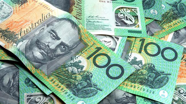 Lots of Australian 100 dollar notes. Click to see more...  Picture: istock