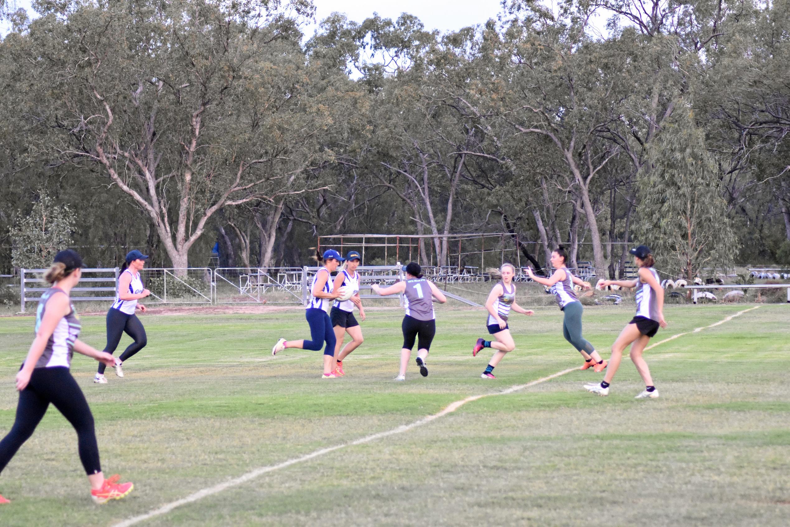 Social touch football grand final. Picture: Jorja McDonnell